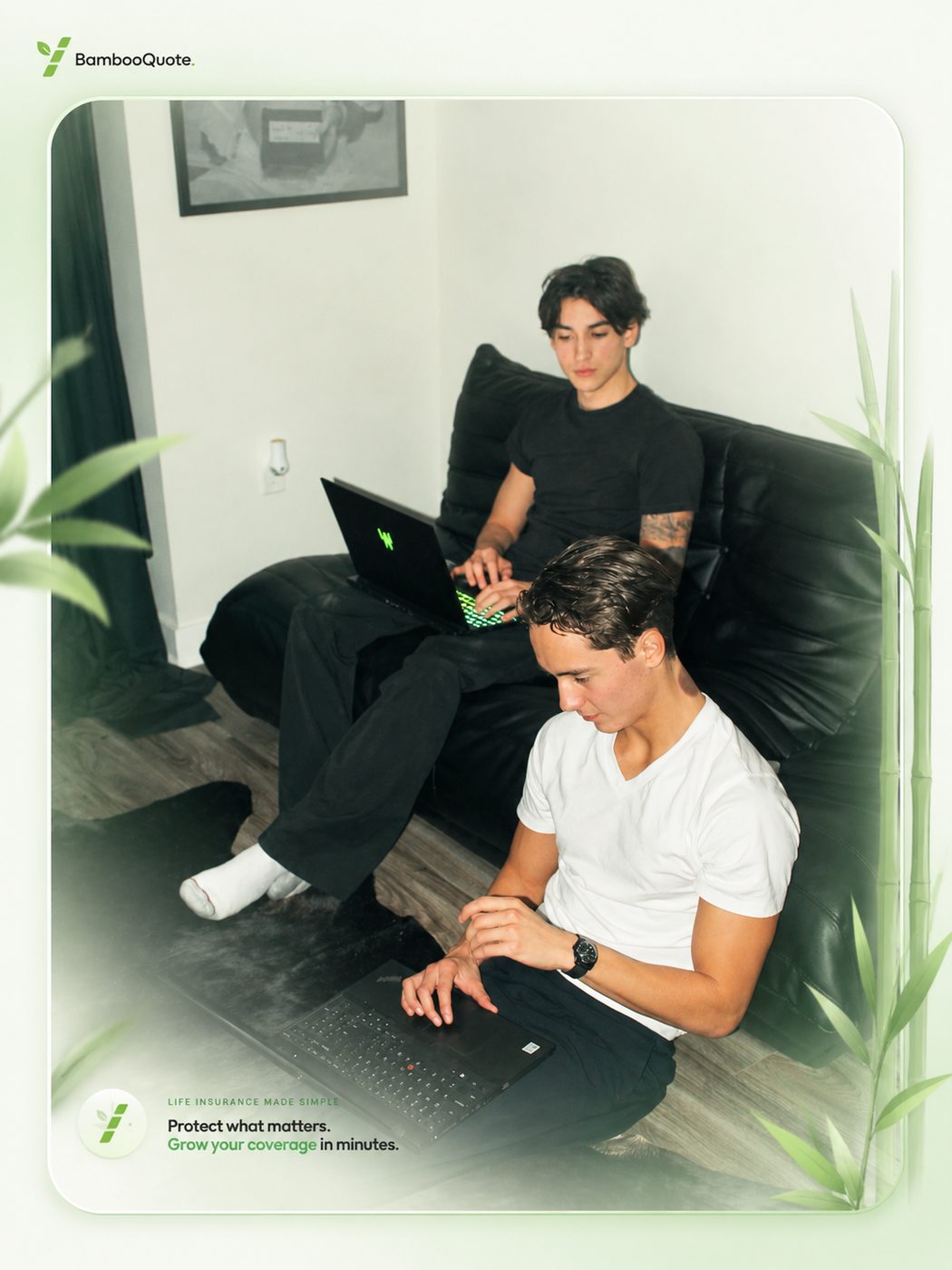 BambooQuote team working on the platform